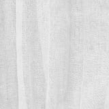 Hidden Tab curtain panel - Lexi - White - 52 x 95''