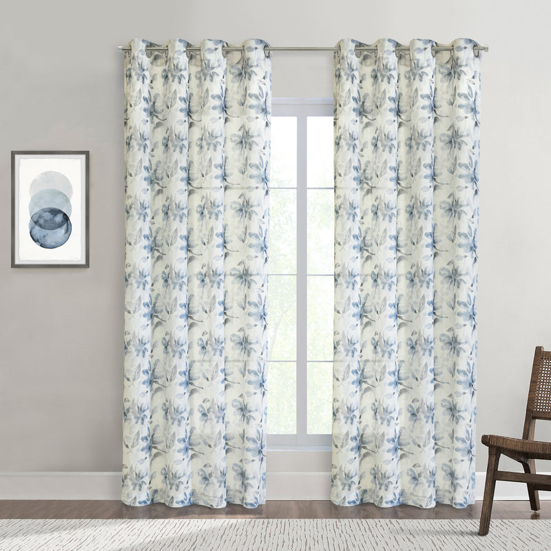 Grommet curtain panel - Juliette - Multicolor