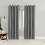 Blackout Grommet curtain panel - Thermal Plus - Bryson - Grey