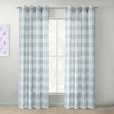 Printed Grommet curtain panel - Genesis - Taupe
