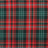 Yarn Dyed Tartan - New Brunswick - 001 - Teal and Red