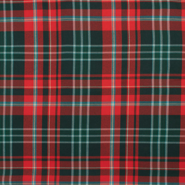 Yarn Dyed Tartan - New Brunswick - 001 - Teal and Red