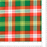 Yarn Dyed Tartan - NORTHWEST TERRITORY - Green