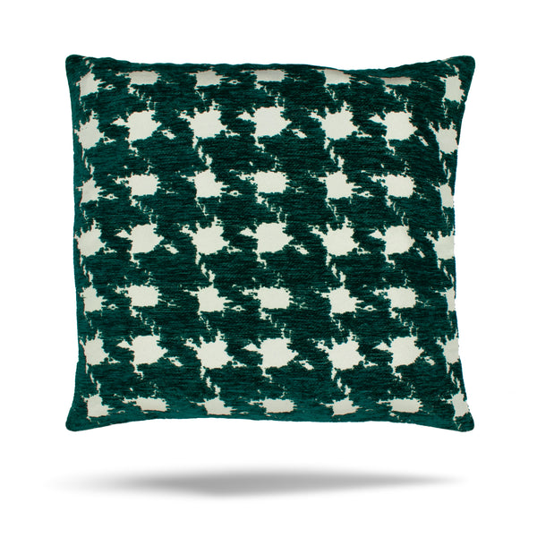 Decorative cushion cover - Sela - Green - 17 x 17''
