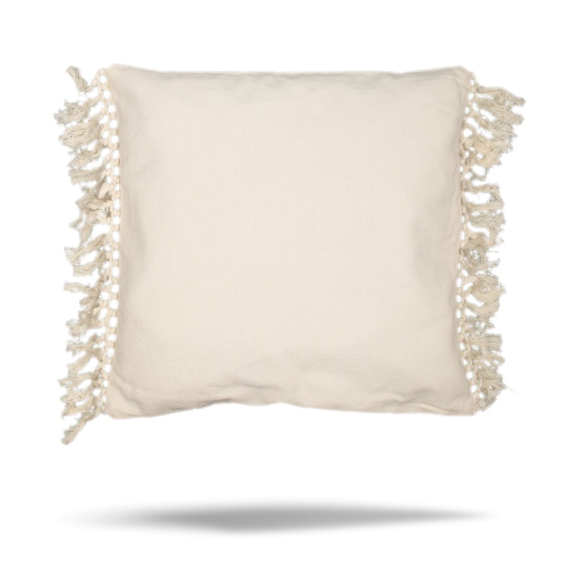 Decorative cushion cover - Lydia - Cream - 17 x 17''