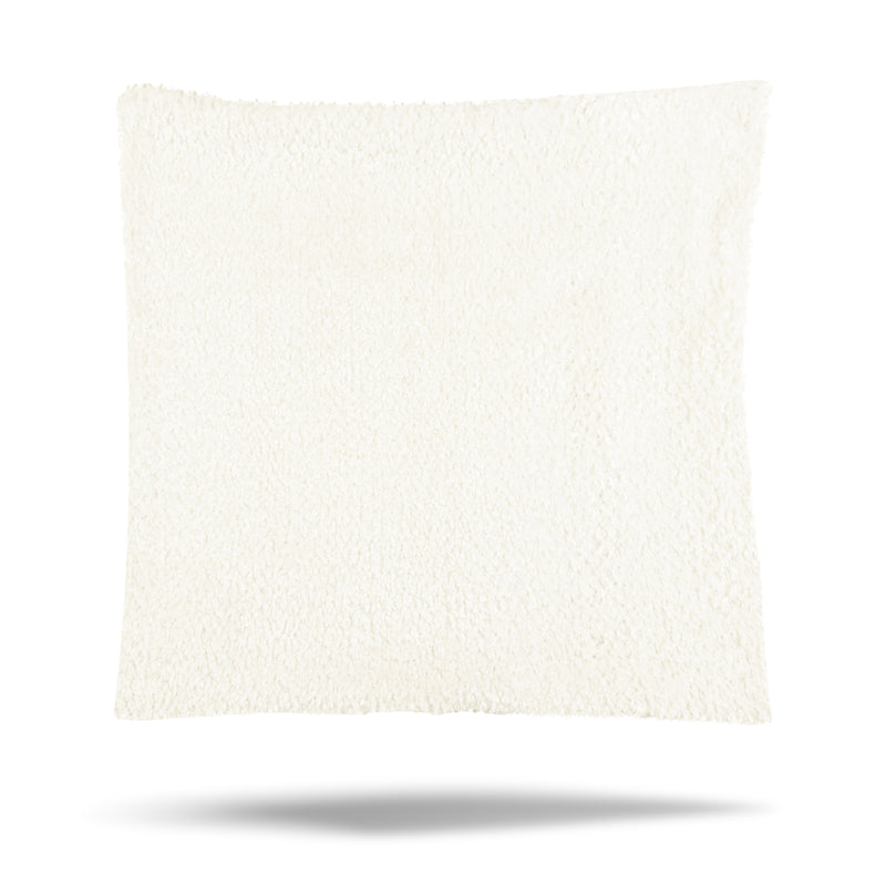 Decorative cushion cover - Gala Chenille - Cream - 18 x 18''