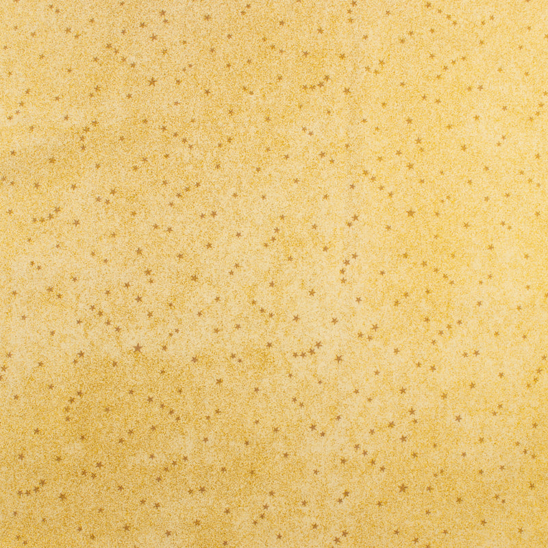 Coton imprimé - TOUS CES BRILLANTS - 002 - Doré