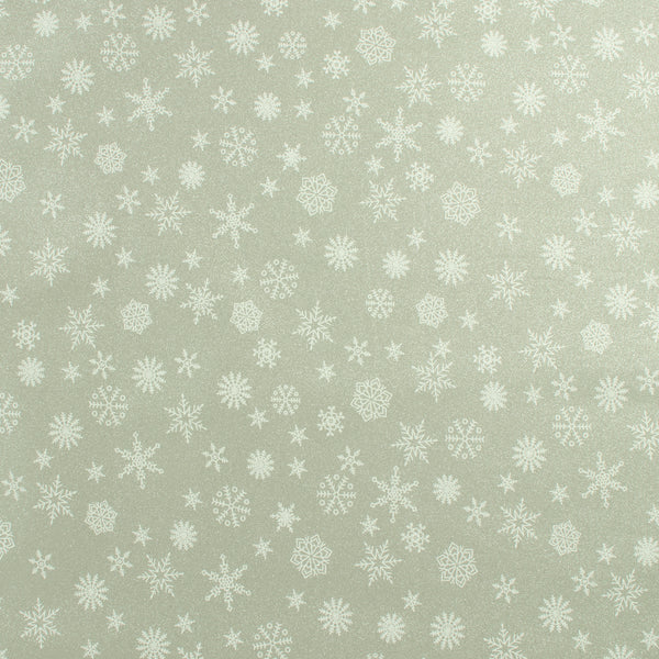 Printed Cotton - ALL THAT GLITTER - 003 - Grey & Silver