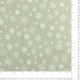 Printed Cotton - ALL THAT GLITTER - 003 - Grey & Silver