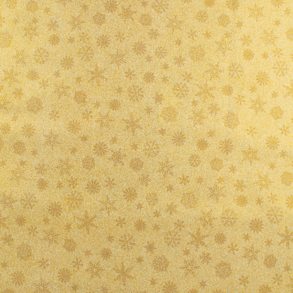 Printed Cotton - ALL THAT GLITTER - 004 - Gold