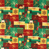 Coton imprimé - Noël des animaux II - 001 - Multicouleur
