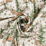 Coton imprimé - Merveilles d'hiver II - 001 - Blanc