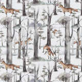 Coton imprimé - Merveilles d&#039;hiver II - 002 - Blanc