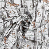 Coton imprimé - Merveilles d&#039;hiver II - 002 - Blanc