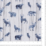 Coton imprimé - Merveilles d&#039;hiver II - 004 - Blanc