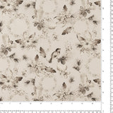 Printed Cotton - Natural Holiday - 004 - Natural