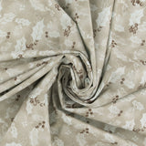 Printed Cotton - Natural Holiday - 008 - Taupe