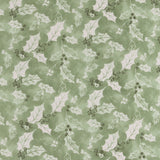 Printed Cotton - Natural Holiday - 009 - Sage