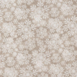 Printed Cotton - Natural Holiday - 010 - Taupe