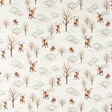 Printed Cotton - Holiday Joy - 004 - White