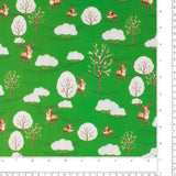 Printed Cotton - Holiday Joy - 005 - Green