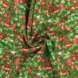 Coton imprimé - Joie des Fêtes - 011 - Vert