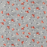 Coton imprimé - Rocheuses en fête - 004 - Gris