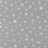 Coton imprimé - Rocheuses en fête - 008 - Gris