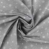 Coton imprimé - Rocheuses en fête - 008 - Gris