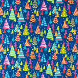 Printed Cotton - Holiday Brights - 002 - Royal