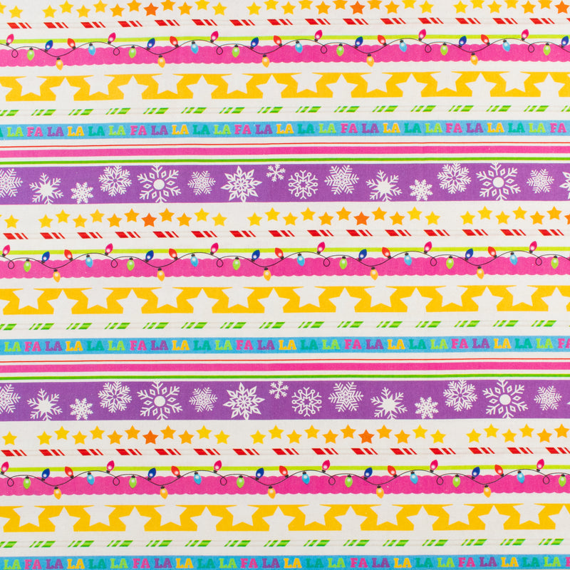 Coton imprimé - Fêtes vives - 004 - Multicouleur