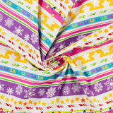 Coton imprimé - Fêtes vives - 004 - Multicouleur