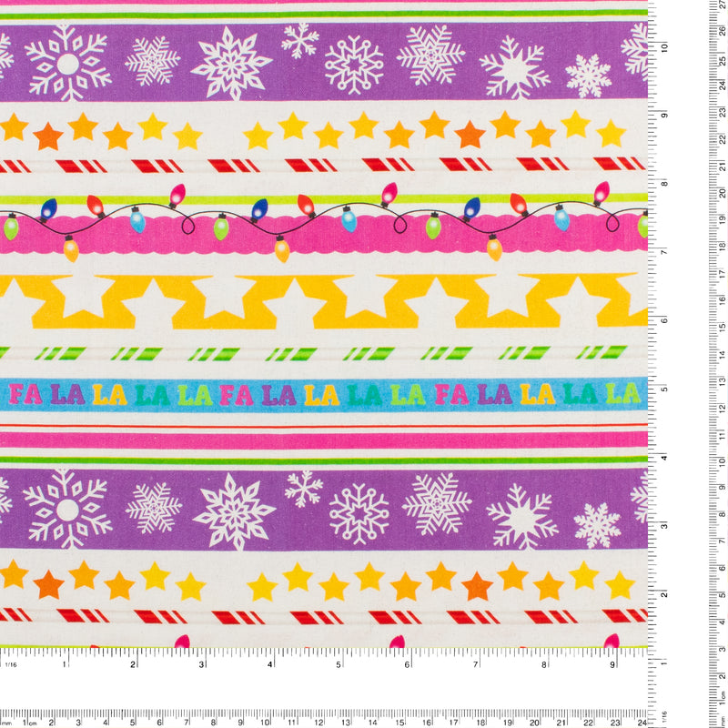 Coton imprimé - Fêtes vives - 004 - Multicouleur