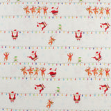 Printed Cotton - Holiday Brights - 006 - White