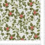 Coton imprimé - Noël élégance II - 006 - Blanc Cassé