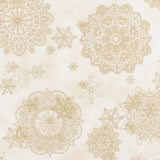 Coton imprimé - Noël élégance II - 009 - Blanc Cassé