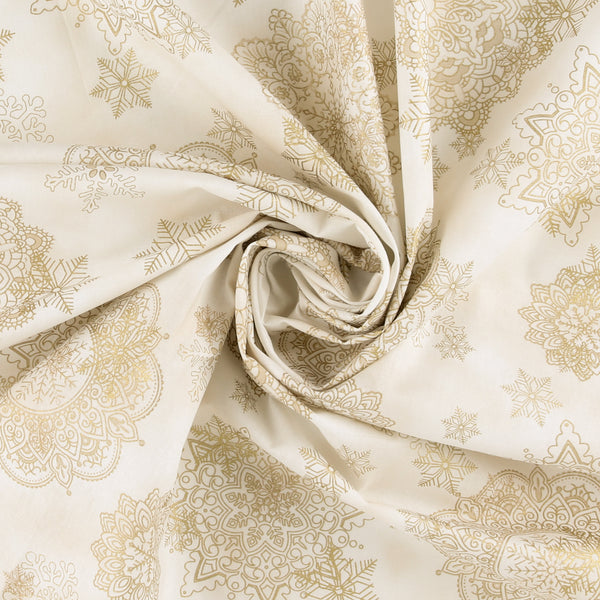 Printed Cotton - Elegance Christmas II - 009 - Offwhite