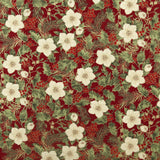 Printed Cotton Elegance Christmas III - 013 - Red