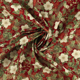 Printed Cotton Elegance Christmas III - 013 - Red