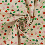 Printed Cotton - Homespun Holidays III - 002 - Natural
