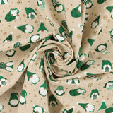 Coton imprimé - &lt;Homespun Holidays III&gt; - 004 - Vert