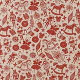 Coton imprimé - <Homespun Holidays III> - 005 - Rouge