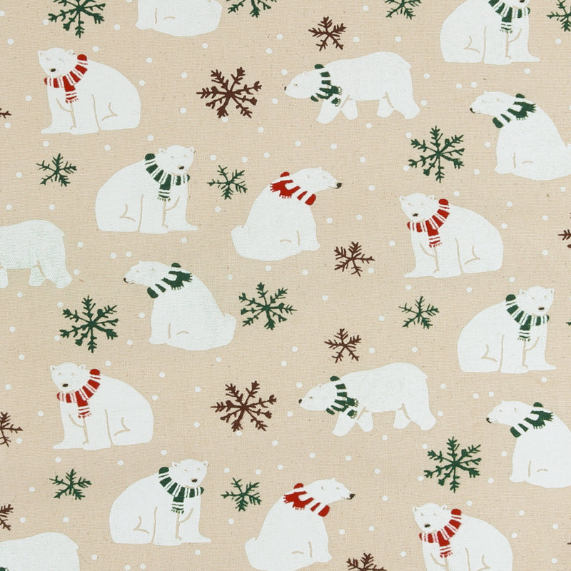 Printed Cotton - Homespun Holidays III - 007 - Natural