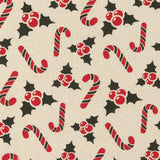<Holiday Homespun> - Canne de Noel - 005 - Naturel