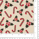 <Holiday Homespun> - Canne de Noel - 005 - Naturel