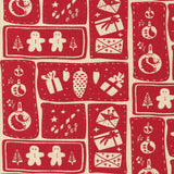 <Holiday Homespun> - Écusson de Noel - 006 - Naturel