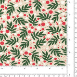 Holiday Homespun - Merry Berry - 009 - Natural