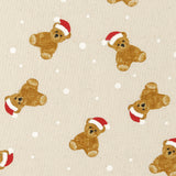 <Holiday Homespun> - Ourson Joyeux - 010 - Naturel