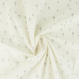 Coton imprimé - Assortiment des Fêtes - 001 - Blanc et Argent