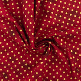 Coton imprimé - Assortiment des Fêtes - 009 - Rouge et Doré